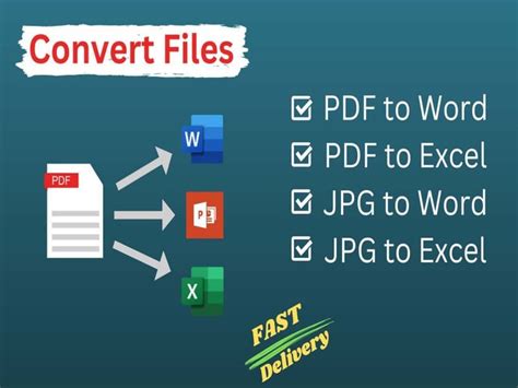 Pdf To Word Or Excel Conversion Upwork