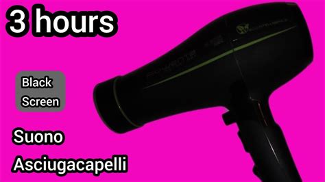 Hours Suono Phon Vintage Black Screen Totale Hair Dryer For Sleep