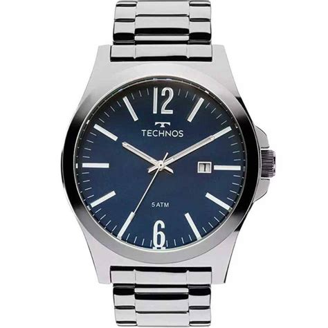 Relogio Technos Masculino Classic Steel Analogico Msr P Casas Bahia