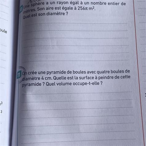 Bonjour Je Nest Pas Compris Ces Deux Exercices Qlq Pourrais Maider