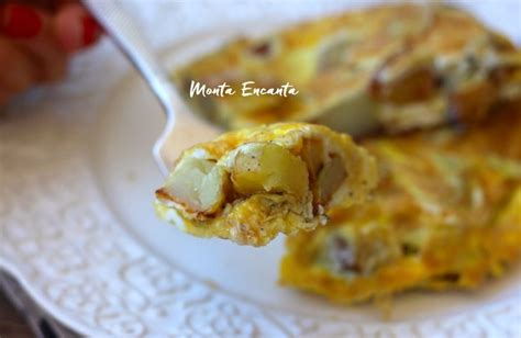 Tortilha Espanhola De Batata Frita Receita Original Monta Encanta