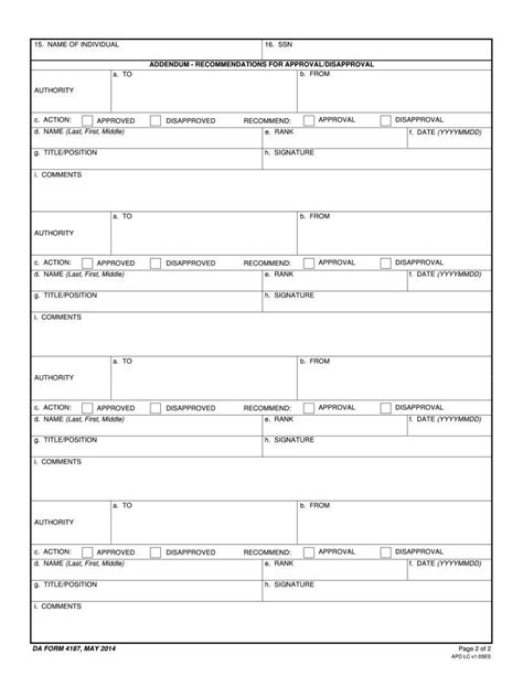 Da Form Fill Out Printable Pdf Forms Online