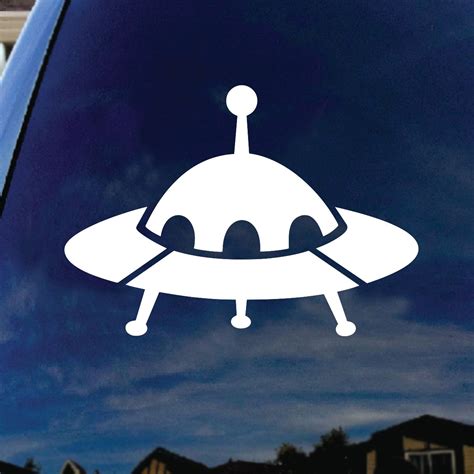 Buy Socooldesign Ufo Alien Spaceship Car Window Vinyl Decal Sticker 5