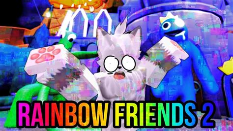 JUGANDO EL NUEVO CAPITULO DE RAINBOW FRIENDS Roblox Rainbow Friends