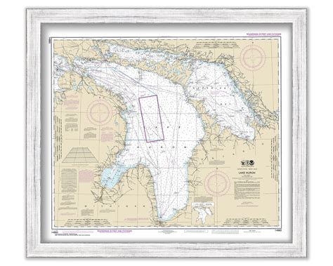 LAKE HURON - 2016 Nautical Chart