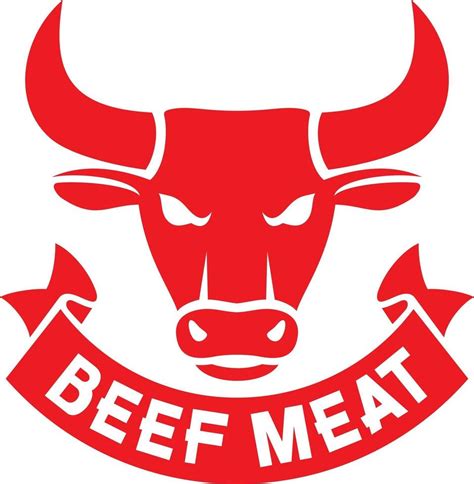 Beef Meat Label 3190089 Vector Art At Vecteezy