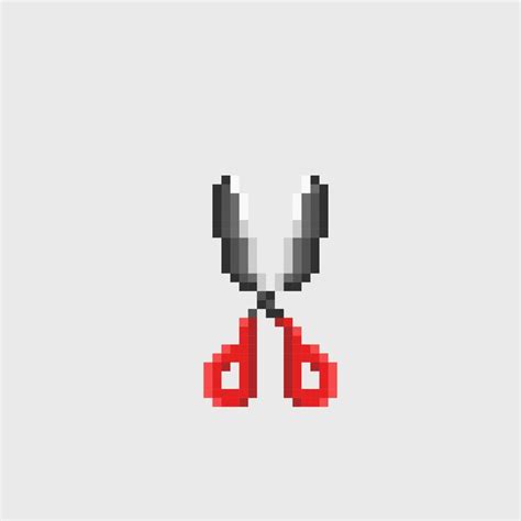 Scissor In Pixel Art Style 23023442 Vector Art At Vecteezy