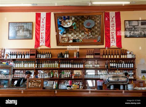 Lima Peru Bar Cordano Is The Oldest Restaurant In Peru Stock Photo