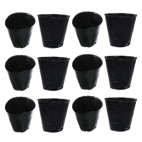 Axio 500pcs Practical Plant Nursery Pots Useful Gardening Pot Planting Containers