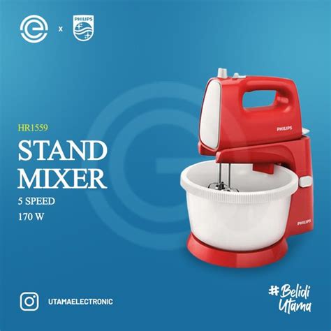 Jual Philips Stand Mixer Hr Di Lapak Utama Electronic Bukalapak