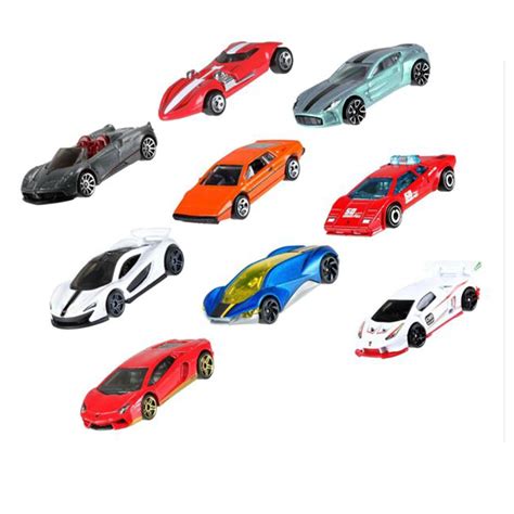 Hot Wheels Exotics 10 Pack Mini Collection Vehicle - Ele Toys, LLC