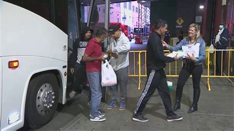 5 Migrant Buses Arrive In Nyc Fox News Video