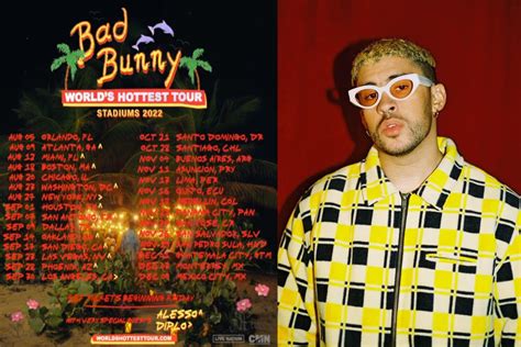 Bad Bunny Llega A M Xico Ofrecer Concierto En El Estadio Azteca