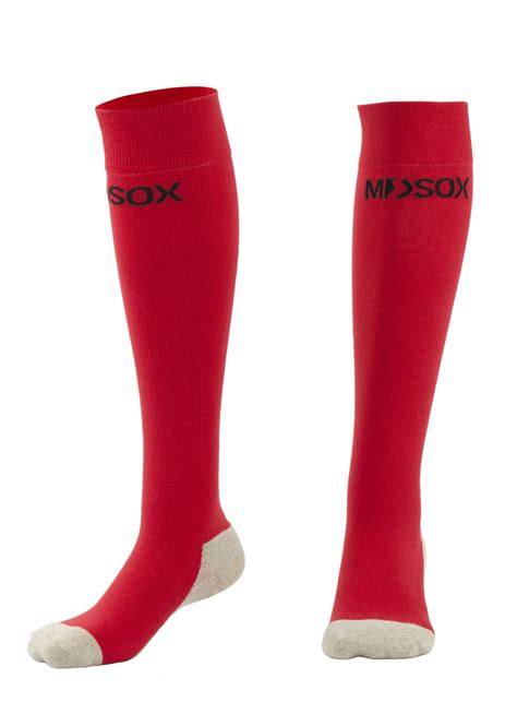 Graduated Compression Socks For Men And Women Mdsox 20 30 Mmhg Red