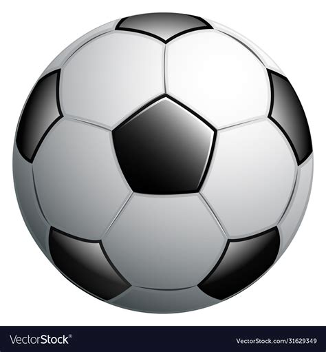 Soccer ball Royalty Free Vector Image - VectorStock