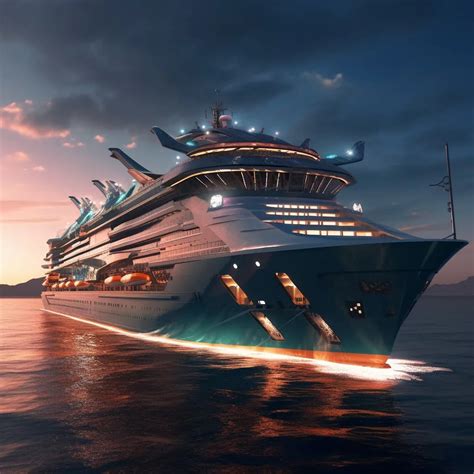 AI Designed 10 Futuristic Cruise Ships: See The Results