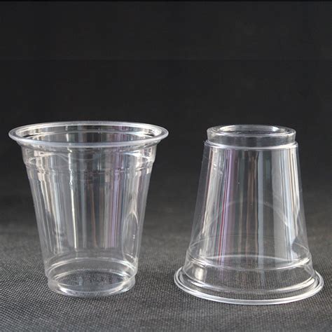 custom disposable clear 12 oz plastic cups with lids