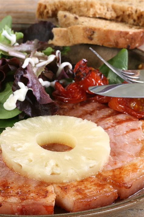 Honey Glazed Ham Steak An Easy Recipe For Two