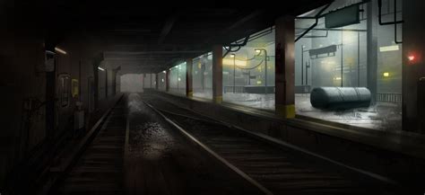 Abandoned Train Station by umbatman on DeviantArt