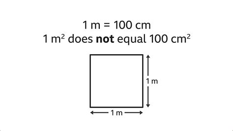 Converting Metric Units For Area And Volume Ks3 Maths Bbc Bitesize