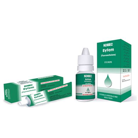 Eyfem Ophthalmic Suspension And Ointment Kobec Health Sciences