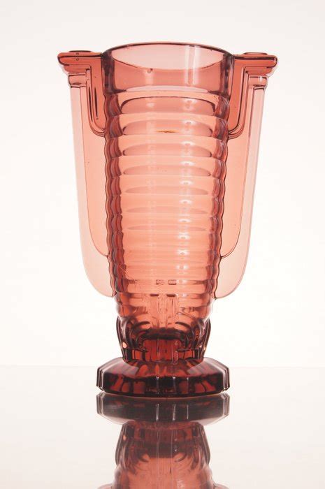 Val Saint Lambert Art Deco Vase Marcelle Catawiki