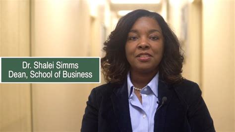 School Of Business Deans Welcome Message Youtube