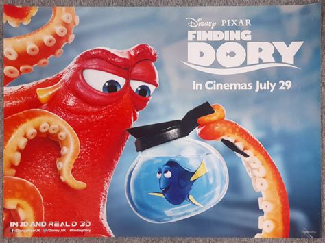 Finding Dory 2016 UK Quad Movie Poster - BHP Collectibles