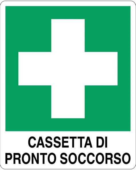 Cartello All Cassetta Di Pronto Soccorso