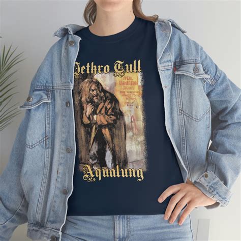 Jethro Tull Aqualung Band Poster Album Cover T Shirt All Sizes S 5xl Hard Rock Vintage Unisex