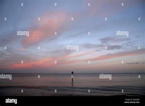 Sunset Cleethorpes Hi Res Stock Photography And Images Alamy