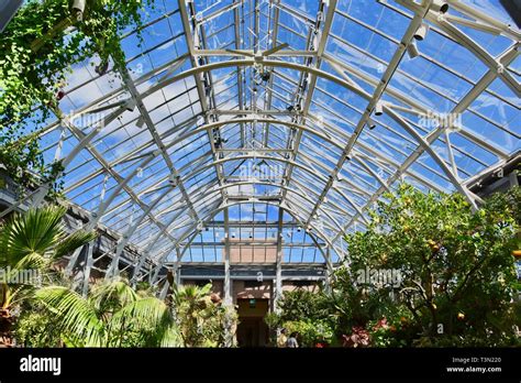 The Greenhouse At Tower Hill Botanical Gardens By The Worcester County