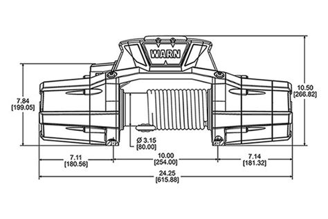 Warn 95950 12 000 Lbs ZEON Ultimate Performance Series Electric