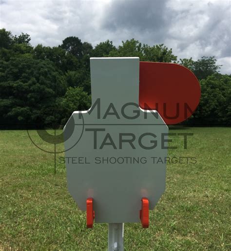 Magnum Target Ar500 Steel Hostage Reactive Idpa Shooting Etsy