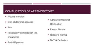 Appendicitis Ppt