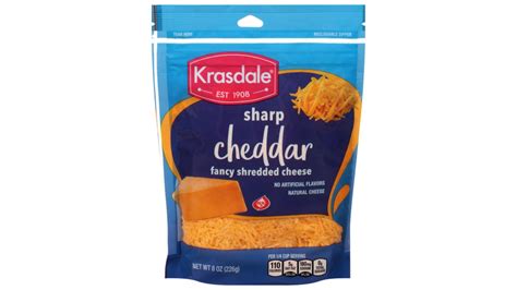 Krasdale Fancy Shredded Sharp Cheddar Cheese Oz Delivery Near Me