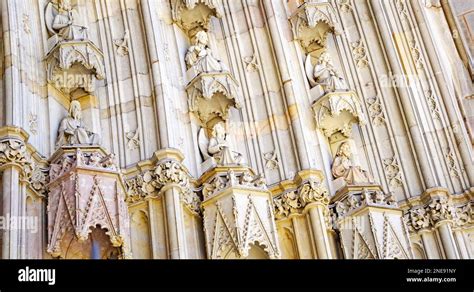 Gothic style cathedral of Barcelona, Catalunya, Spain, Europe Stock Photo - Alamy