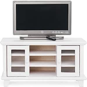 Amazon Odoria Miniature Tv Stand With Television And Remote