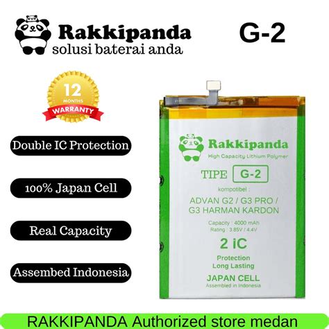 Jual BATERAI RAKKIPANDA FOR ADVAN G2 G3 PRO 2020 G3 HARMAN CARDON