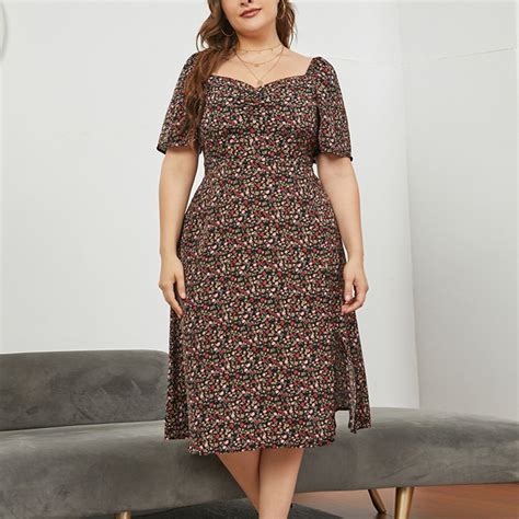 Pejock Summer Savings Clearance Plus Size Dresses For Women Summer