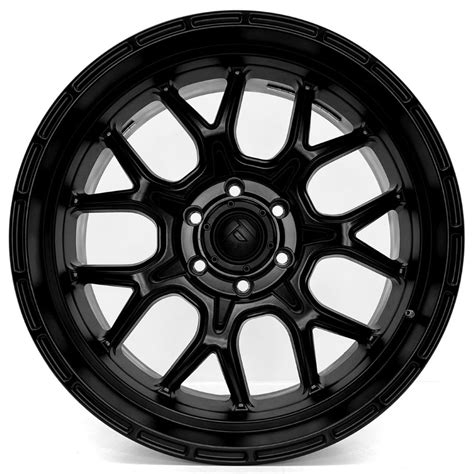 Jogo De Rodas Fuel Off Road Tech D671 Aro 20x10 Pretoacetinado 6x1397 Et 18 Sigma Car