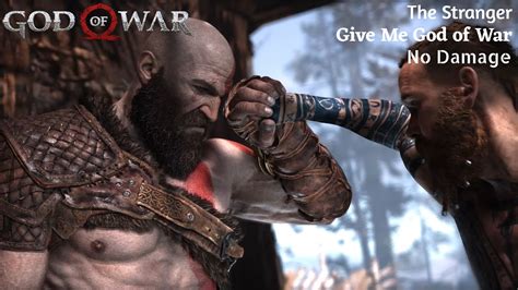 God Of War The Stranger Boss Fight GMGOW No Damage PS5 YouTube