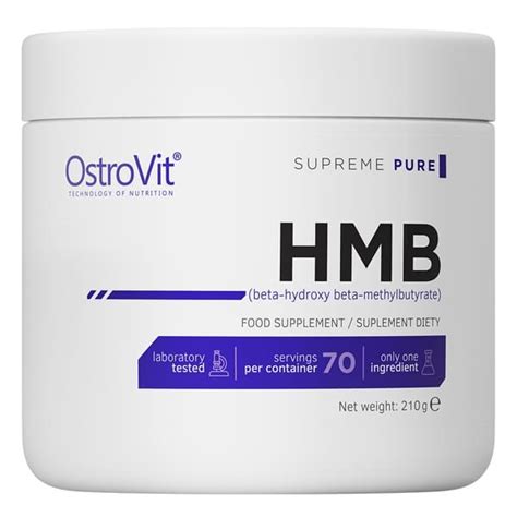 Ostrovit Supreme Pure Hmb G Muscleshop Auk Iausios Kokyb S