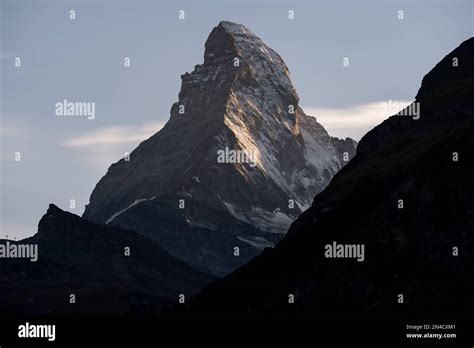 The Matterhorn Mountain in Switzerland Stock Photo - Alamy