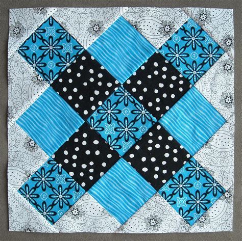 Crafter Without A Cat Blue And Black Granny Squares Quilt Granny