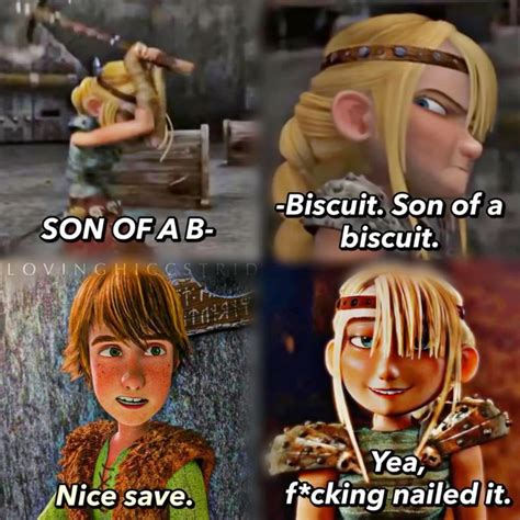 Almost had it, Astrid 😭 in 2024 | How train your dragon, Httyd funny ...