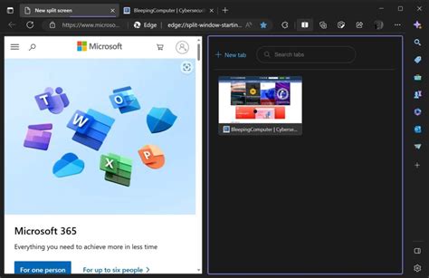 Microsoft Edge Obtiene Una Nueva Vista De Pantalla Dividida Para Pesta As