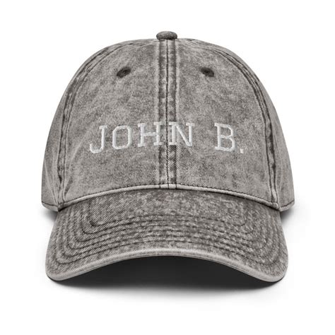 John B Dad Hat Dad Hats For Women Outer Banks Hit Tv Show Etsy