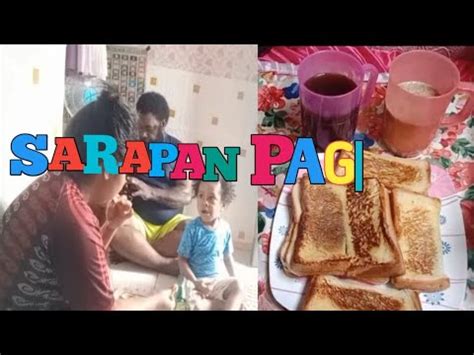 Sarapan Pagi Bersama Keluarga Kecilku Youtube