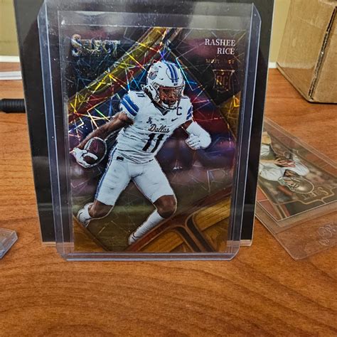 Rashee Rice Gold Lazer Ungraded 2023 Panini Select Draft Picks